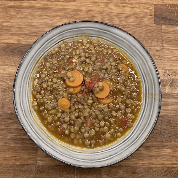 kretische linsensuppe mit zait olivenoel kreta