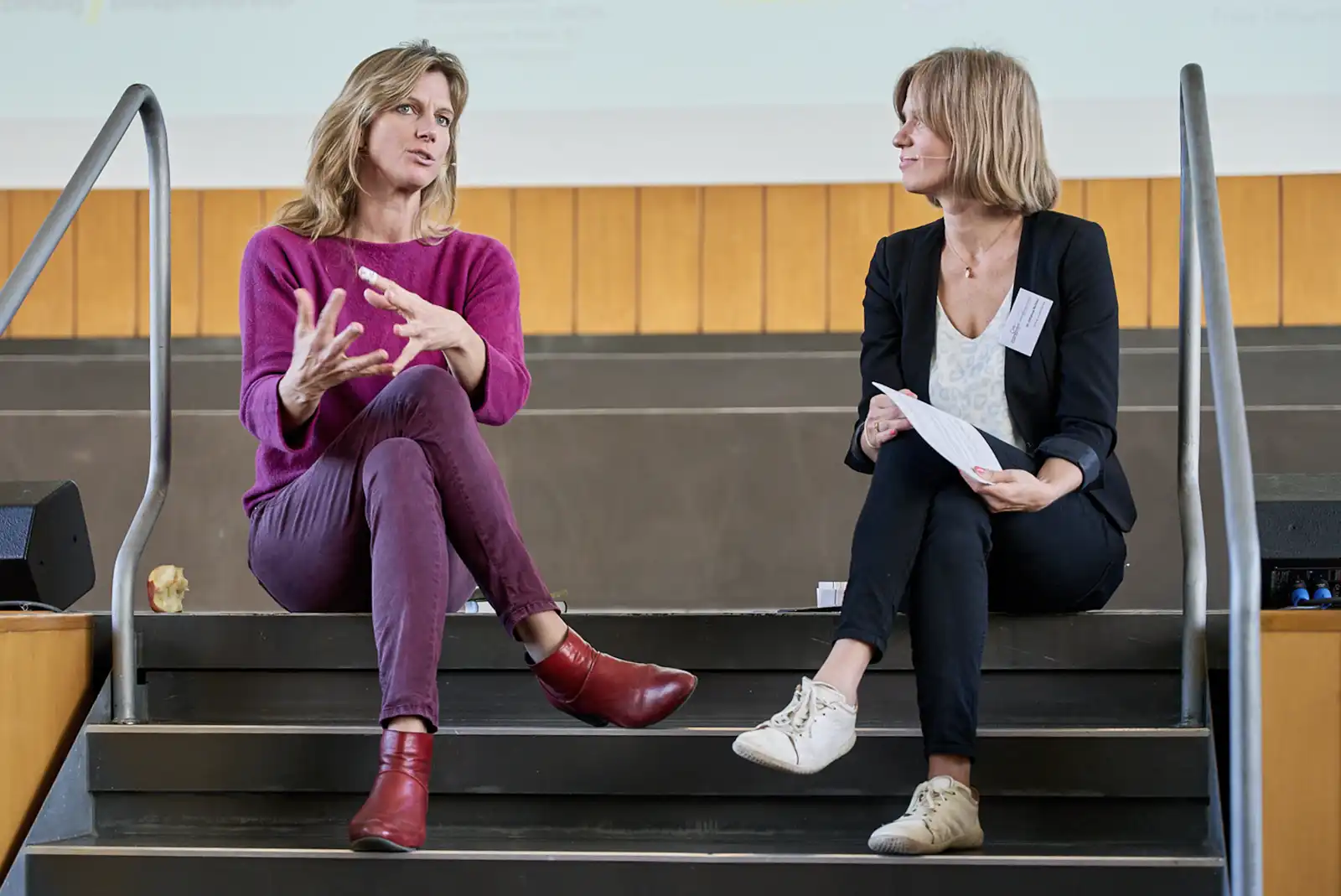 Johanna Richter von der Stiftung Entrepreneurship im Gespräch mit Maja Göpel